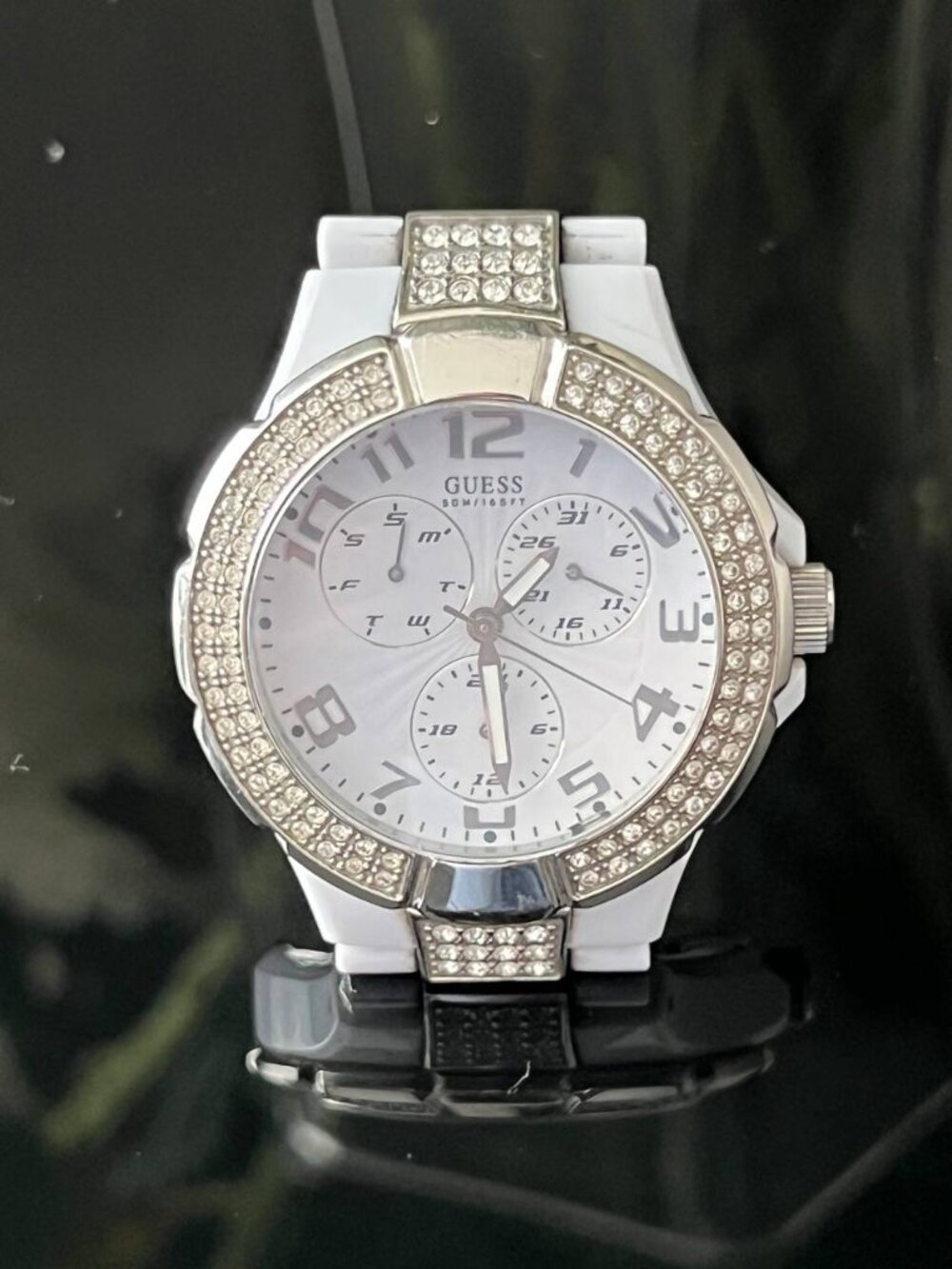Guess Watch Silver Tone Watch